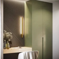 Kinkiet LAHTI M złoty LED 3000K (TH.190) - Thoro Lighting