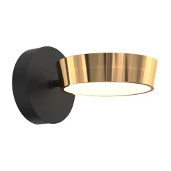 Kinkiet LARA czarny / złoty (MB7170-1-3BGT) - Zuma Line