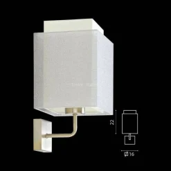 Kinkiet LASTRA srebro (67322 Ramko)