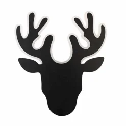 Kinkiet LED Jeleń Deer 2 Czarny (ABIGALI-DEER-2-B)