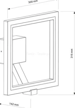 Kinkiet LED LYNCIS 3000K (D731102)