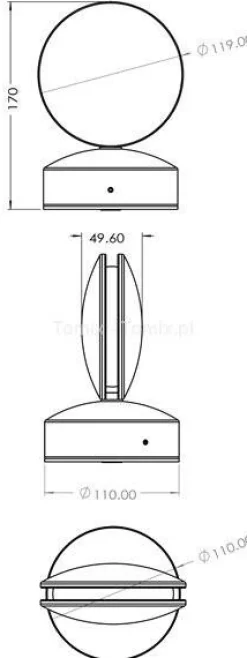 Kinkiet LED MAIA 3000K (D731104)