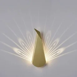 Kinkiet LED Paw Pawn Złoty (Abigali-PAWN-G)