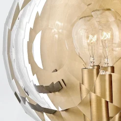 Kinkiet Leo - 1 źródło światła - Klasyczny mosiądz (QN-LEO-WB1-HB) - Quintiesse