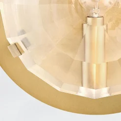 Kinkiet Leo - 1 źródło światła - Klasyczny mosiądz (QN-LEO-WB1-HB) - Quintiesse