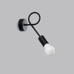 Kinkiet LEVAR czarny (SL.1454) - Sollux Lighting