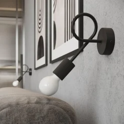 Kinkiet LEVAR czarny (SL.1454) - Sollux Lighting