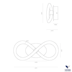 Kinkiet LIGHT LINE 41 (0091.20.CR DIM) - Vivida