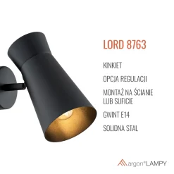 Kinkiet LORD (8763) - Argon