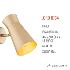 Kinkiet LORD (8764) - Argon