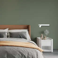 Kinkiet Magnet 9W+1xGU10 3000/4000K Biały Lewy (ML1129) - Milagro