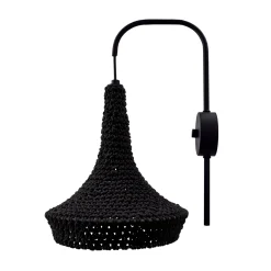 Kinkiet Mahaka - Czarny (390 mm) (4031) - Shilo