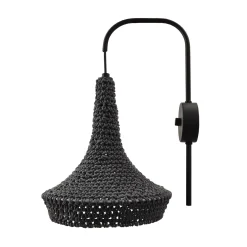 Kinkiet Mahaka - Szary (390 mm) (4034) - Shilo