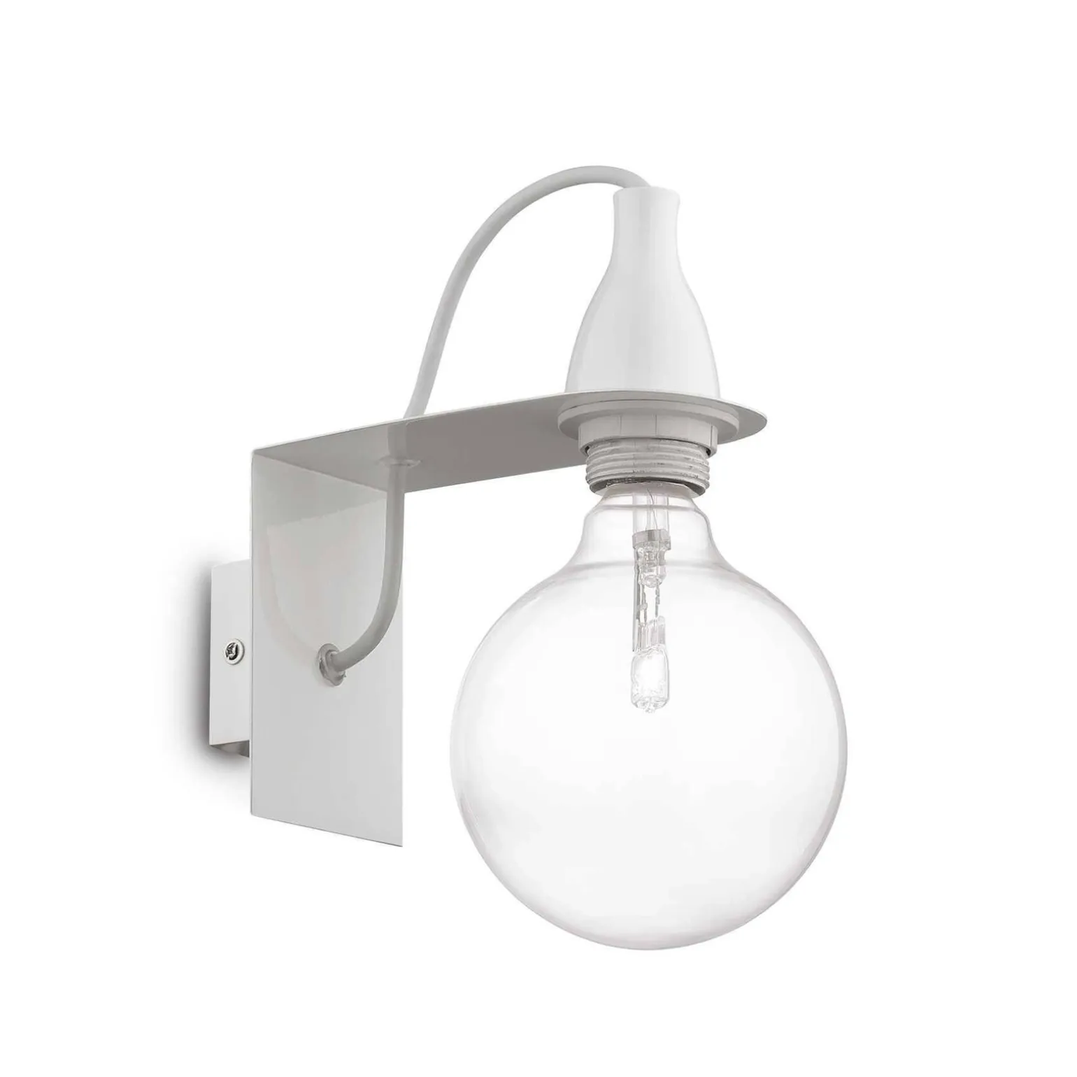 Kinkiet MINIMAL AP1 kol. biały (45191) - Ideal Lux