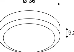 Kinkiet na elewację OUTDOOR BULKHEAD V 360 (1007514) - SLV