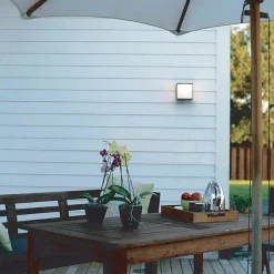 Kinkiet na taras Torsten (TORSTEN-SQ) - Elstead Lighting