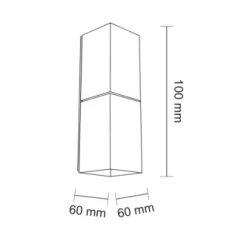 Kinkiet NEMURO (biały) (7468) - Shilo