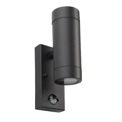 Kinkiet Odyssey PIR 2lt wall IP44 7W (97822) - Saxby