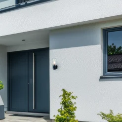 Kinkiet Ogrodowy z czujnikiem ruchu Harlem 1xE27 IP44 PIR (EKO1710) - Eko-Light