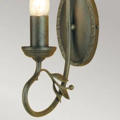 Kinkiet Olivia (OV1-BLK-GOLD) - Elstead Lighting
