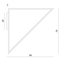 Kinkiet Origami Vertical (66467) - Ramko