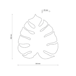 Kinkiet ozdobny MONSTERA SABIA 3 (10626) - TK Lighting