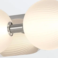 Kinkiet Palmas - 3 źródła światła - Polerowany nikiel (QN-PALMAS-3W-PN) - Quintiesse