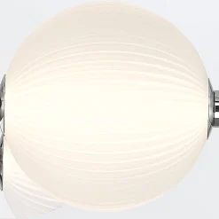 Kinkiet Palmas - 2 źródła światła - Polerowany nikiel (QN-PALMAS-2W-PN) - Quintiesse