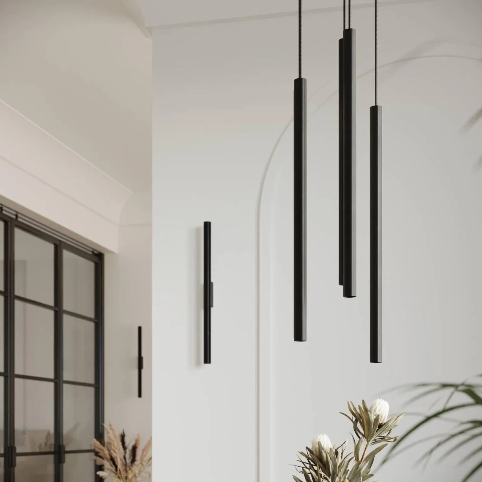 Kinkiet PASTELO 2 czarny (SL.1178) - Sollux Lighting