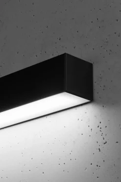 Kinkiet PINNE 200 czarny 4000K (TH.238) - Thoro Lighting