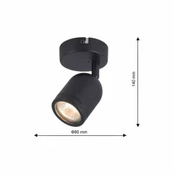 Kinkiet PORTER 1XGU10 IP44 (ML7642) - Milagro