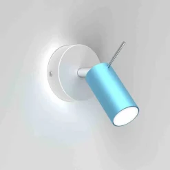 Kinkiet PRESTON BLUE/WHITE 1x mini GU10 (MLP7622) - Milagro