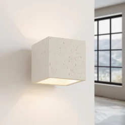 Kinkiet QUAD beton beżowy (SL.1844) - Sollux Lighting