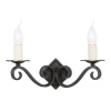 Kinkiet Rectory (RY2A-BLACK) - Elstead Lighting
