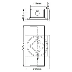 Kinkiet Remy (FE-REMY1) - Elstead Lighting