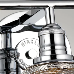 Kinkiet Rigby - 3 źródła światła - Polerowany chrom (QN-RIGBY3-BATH-PC) - Quintiesse