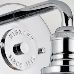 Kinkiet Rigby - 1 źródło światła - Polerowany chrom (QN-RIGBY1-BATH-PC) - Quintiesse