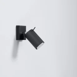 Kinkiet RING czarny (SL.0091) - Sollux
