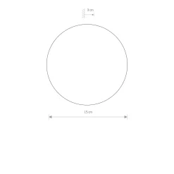 Kinkiet RING LED S (10317) - Nowodvorski