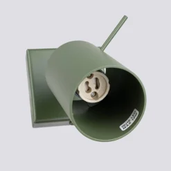 Kinkiet RING zielony oliwkowy (SL.1500) - Sollux Lighting