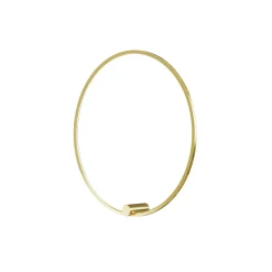 Kinkiet Ringa L 1xLED złoty (WL0116-L-GD) - Yaskr