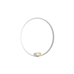 Kinkiet Ringa M LED biały (WL0116-M-WH) - Yaskr