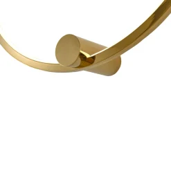 Kinkiet Ringa M LED złoty (WL0116-M-GD) - Yaskr