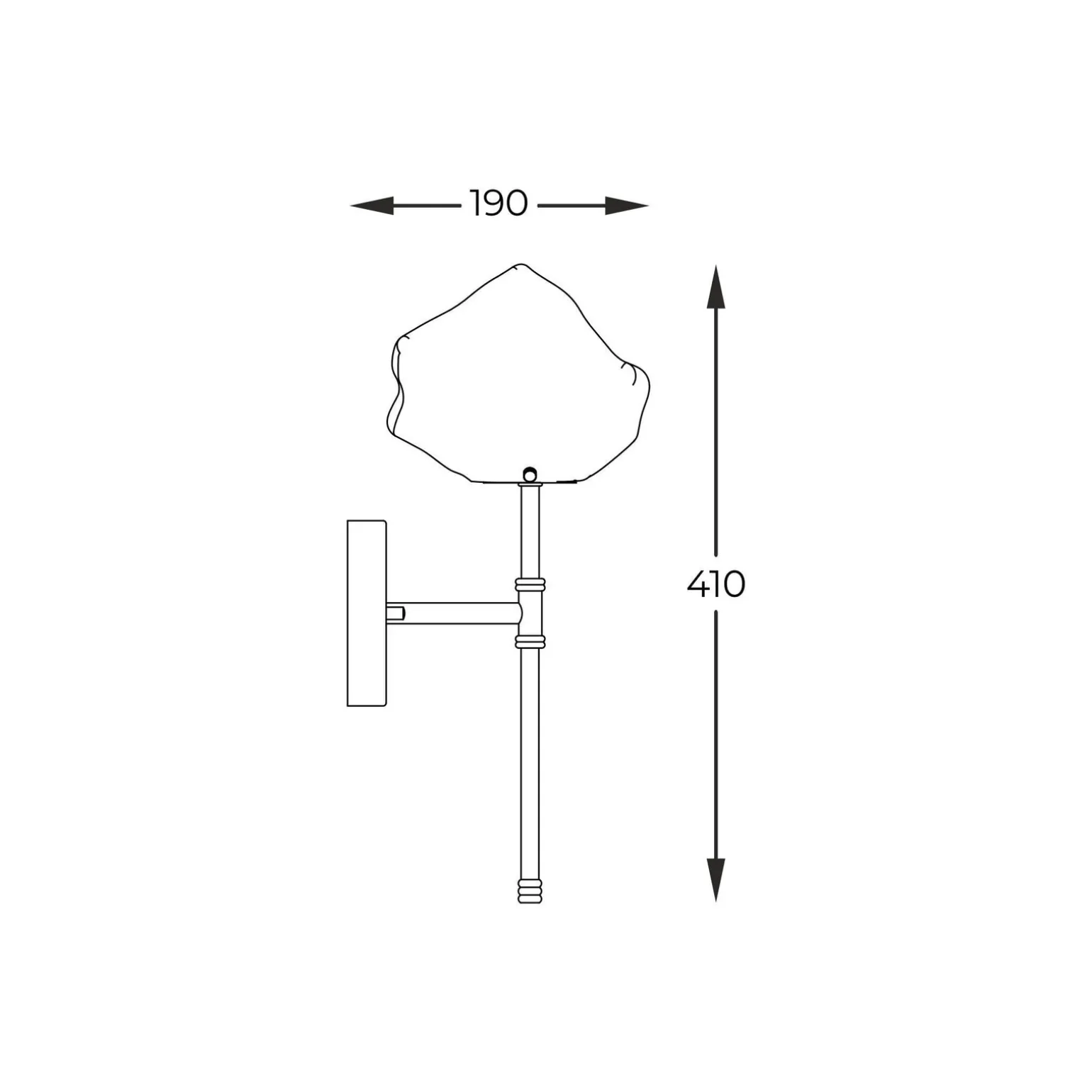 KINKIET ROCK (W0488-01D-SEAC) Zuma Line