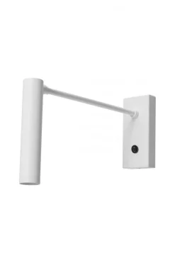 Kinkiet ROLL na wysięgniku kolor Biały (50926101) - KASPA