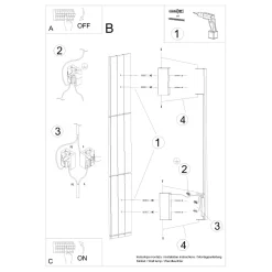 Kinkiet SAPPO 120 beżowy LED 3000K (TH.417) - Thoro Lighting