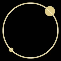 Kinkiet Saturno 80 cm Gold 46W LED (ML8861) - Milagro