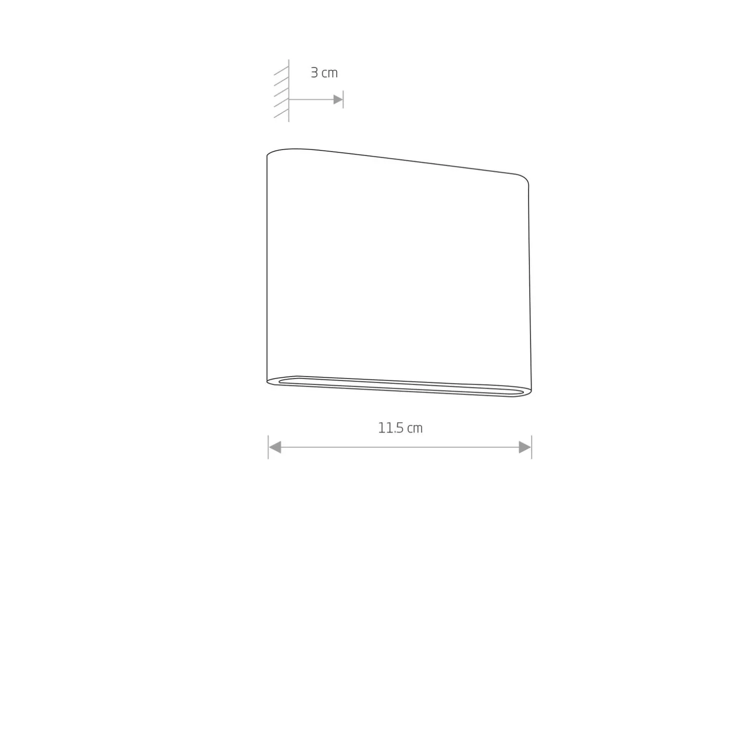 Kinkiet SEMI LED (6775) - Nowodvorski