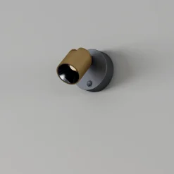 Kinkiet Slide 1xLED szczotkowany mosiądz (WL0108-BS) - Yaskr