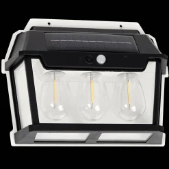 Kinkiet Solarny z czujnikiem ruchu Filo Potrójny 3000K (EKO0727) - Eko-Light